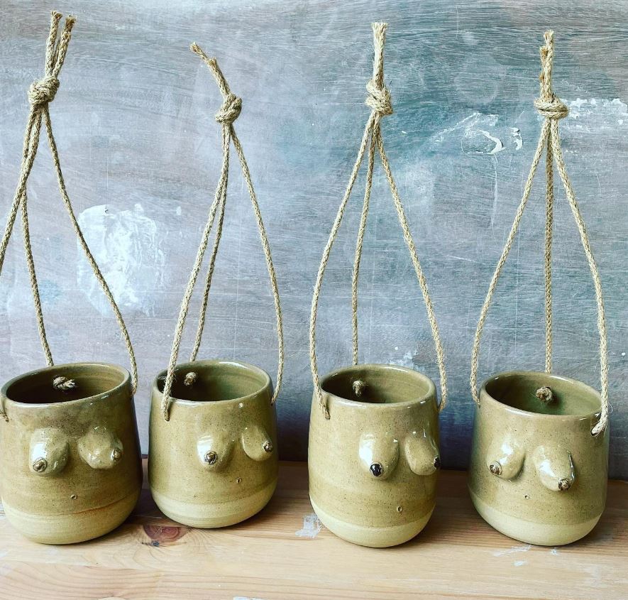 Hanging Boob Pot